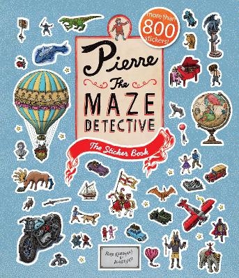 Pierre the Maze Detective: The Sticker Book - Hiro Kamigaki, Hirofumi Kamigaki