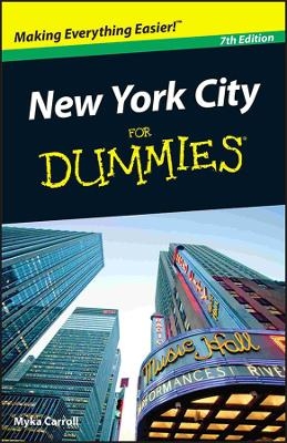 New York City For Dummies - Myka Carroll
