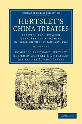 Hertslet's China Treaties 2 Volume Set - 