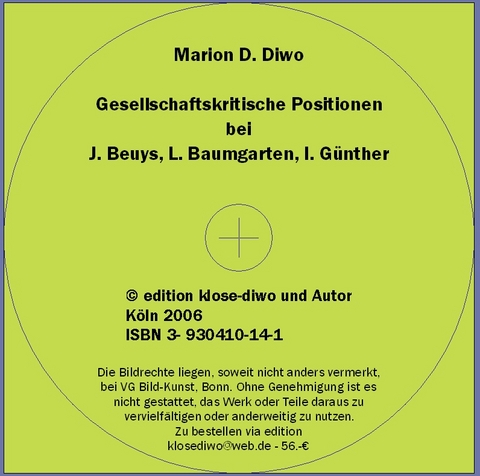 Gesellschaftskritische Positionen bei J. Beuys, L. Baumgarten und I. Günther - Marion Diwo