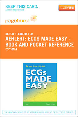 Ecgs Made Easy - Book and Pocket Reference - Elsevier eBook on Vitalsource (Retail Access Card)