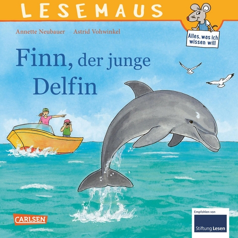 LESEMAUS 127: Finn, der junge Delfin - Annette Neubauer