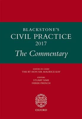 Blackstone's Civil Practice 2017: The Commentary