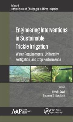 Engineering Interventions in Sustainable Trickle Irrigation - 