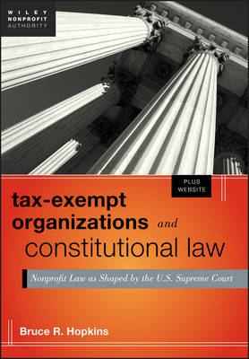 Tax-exempt Organizations and Constitutional Law + Website - Bruce R. Hopkins
