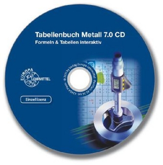 Tabellenbuch Metall 7.0 CD Einzellizenz