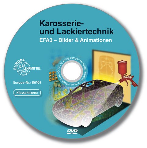 Karosserie- und Lackiertechnik, EFA3 - Bilder & Animationen, Klassenlizenz - Richard Fischer, Rolf Gscheidle, Uwe Heider, Berthold Hohmann, Wolfgang Keil, Jochen Mann, Bernd Schl&ouml;gl, Bernhard Steidle, Alois Wimmer, G&uuml;nter Wormer