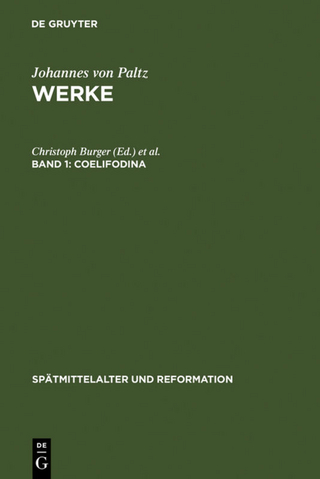 Johannes von Paltz: Werke / Coelifodina