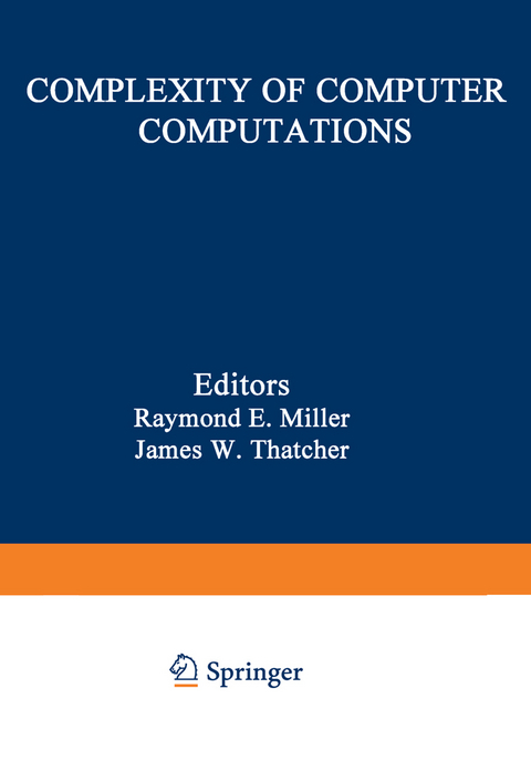 Complexity of Computer Computations - 