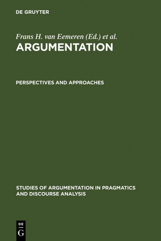Argumentation / Perspectives and Approaches