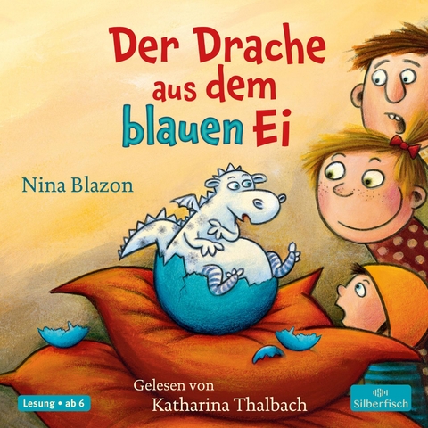 Der Drache aus dem blauen Ei - Nina Blazon
