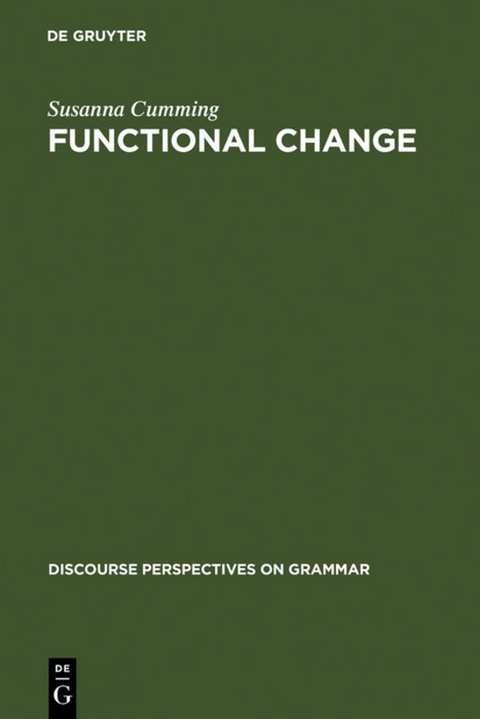 Functional Change - Susanna Cumming
