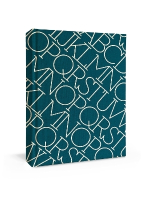 House Industries Indigo Linen Journal -  House Industries