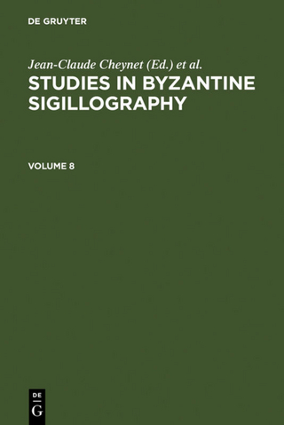 Studies in Byzantine Sigillography / Studies in Byzantine Sigillography. Volume 8