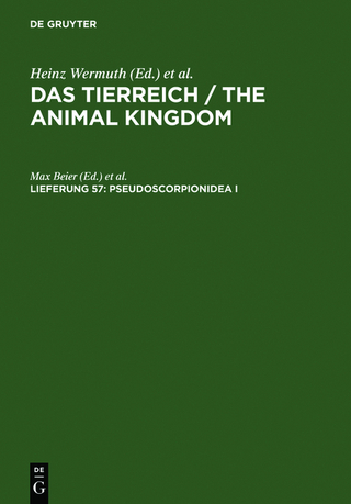 Das Tierreich / The Animal Kingdom / Pseudoscorpionidea I