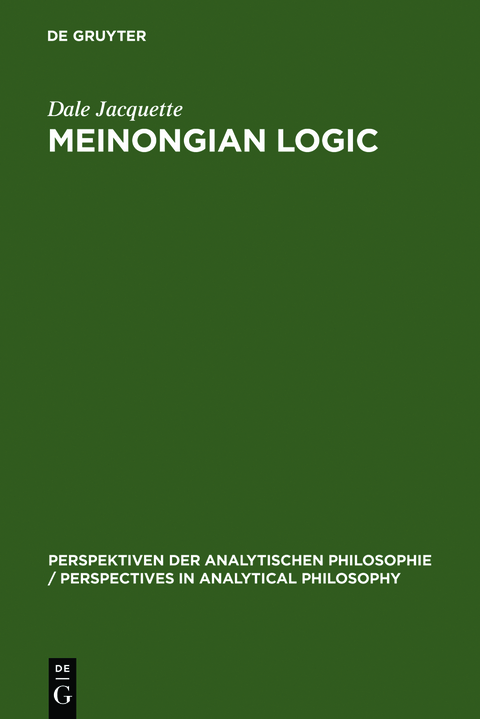 Meinongian Logic - Dale Jacquette