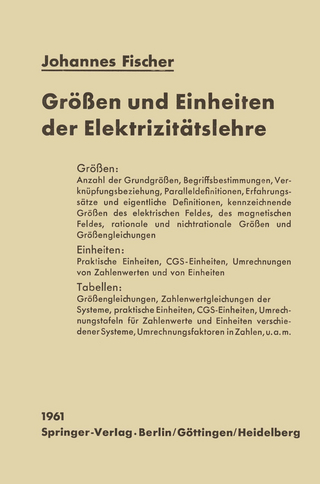 Größen und Einheiten der Elektrizitätslehre