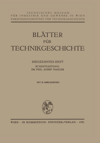 Blätter für Technikgeschichte