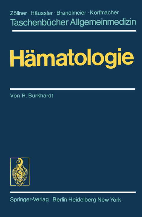 H&auml;matologie - R. Burkhardt
