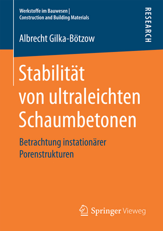 Stabilität von ultraleichten Schaumbetonen