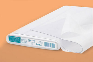 Quilter's Vinyl - 18 X 10 Yard Bolt: Ideal for Applique Overlays, Quilting Designs & Crafts