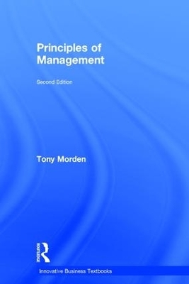 Principles of Management - Tony Morden