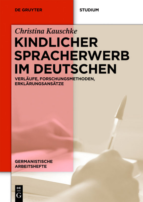 Kindlicher Spracherwerb im Deutschen - Christina Kauschke
