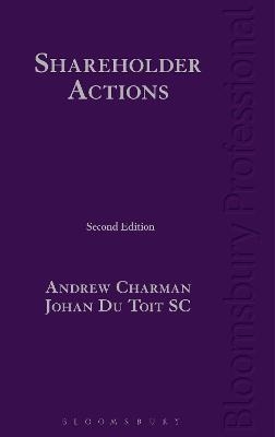 Shareholder Actions - HHJ Andrew Charman, Johan du Toit