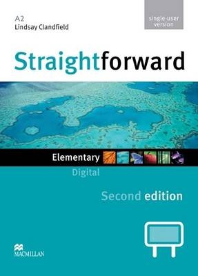 Straightforward 2nd Edition Elementary Level Digital DVD Rom Single User - Lindsay Clandfield