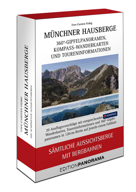 M&uuml;nchner Hausberge Faltpanoramen - Uwe-Carsten Fiebig
