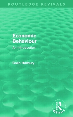 Economic Behaviour (Routledge Revivals)