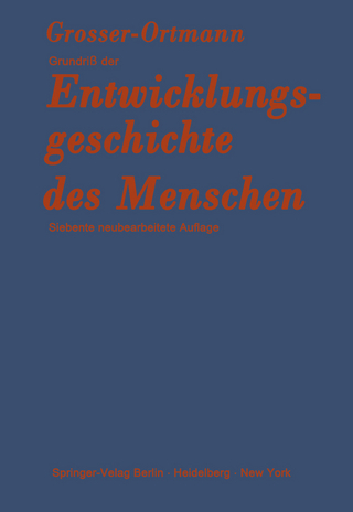Grundriß der Entwicklungsgeschichte des Menschen