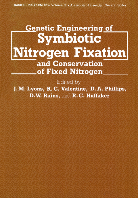 Genetic Engineering of Symbiotic Nitrogen Fixation and Conservation of Fixed Nitrogen - 