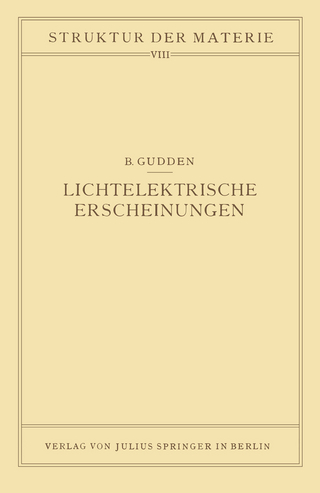 Lichtelektrische Erscheinungen