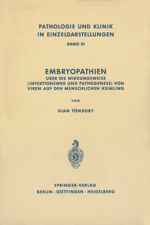 Embryopathien - G. T&ouml;ndury