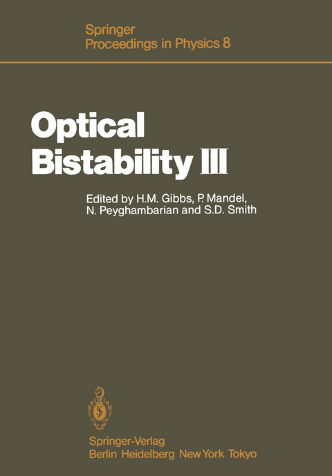 Optical Bistability III - 