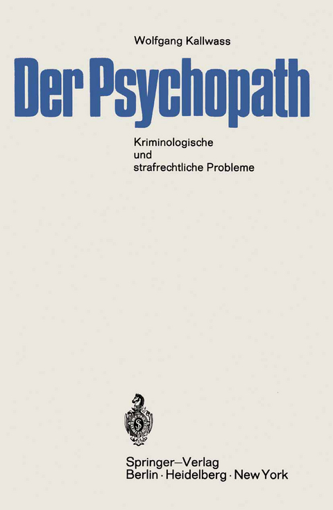 Der Psychopath - Wolfgang Kallwass