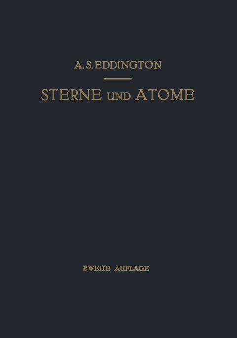 Sterne und Atome - Arthur Stanley Eddington, O.F. Bollnow