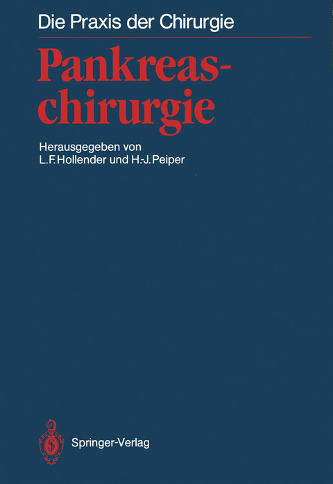 Pankreaschirurgie - 