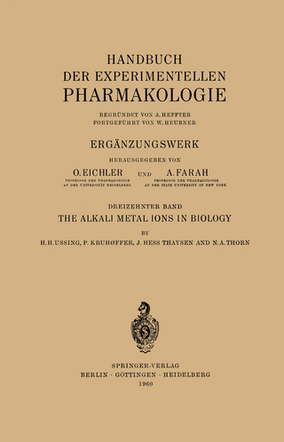 The Alkali Metal Ions in Biology