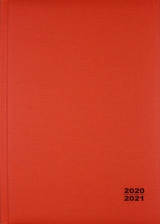 Lehrerkalender: Wochenplaner, orange 2021/2022