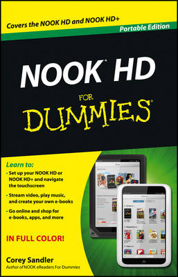 Nook HD for Dummies, Portable Edition - Corey Sandler