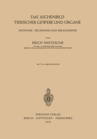 Das Aschenbild Tierischer Gewebe und Organe