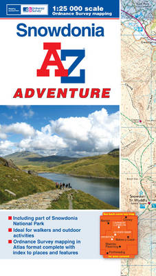 Snowdonia Adventure Atlas -  Geographers' A-Z Map Company
