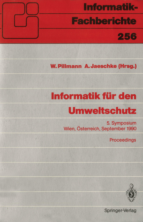 Informatik für den Umweltschutz - 