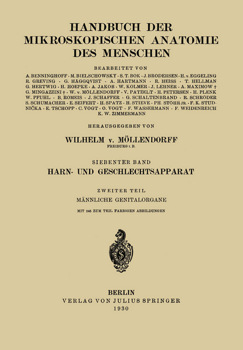 Harn- und Geschlechtsapparat - H. Stieve