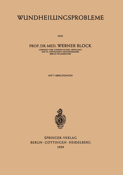 Wundheilungsprobleme - Werner Block