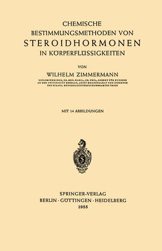 Chemische Bestimmungsmethoden von Steroidhormonen in Körperflüssigkeiten
