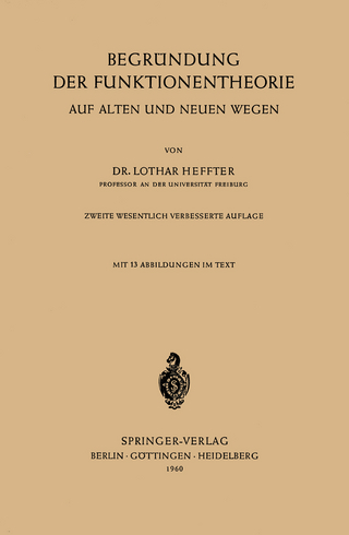 Begründung der Funktionentheorie