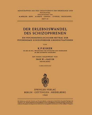 Der Erlebniswandel des Schizophrenen